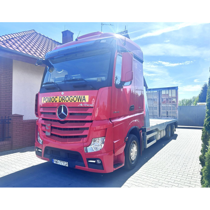 Mercedes-Benz Actros 2645 najazd hydrauliczny